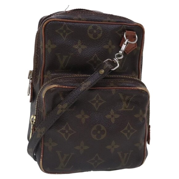 LOUIS VUITTON Monogram Mini Amazon Shoulder Bag Vintage M45238 LV Auth ar12658 - Picture 1 of 14